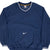 Vintage Nike Center Swoosh Navy Blue Pullover Windbreaker Jacket 1990S Size 2XL