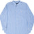 Vintage Ralph Lauren Blue Striped Shirt 1990S Size Large 16 1/2 X 32- 33