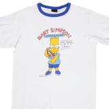 Vintage The Simpsons Bart Underachiever 1989 Tee Shirt Size Large Made In USA With Single Stitch