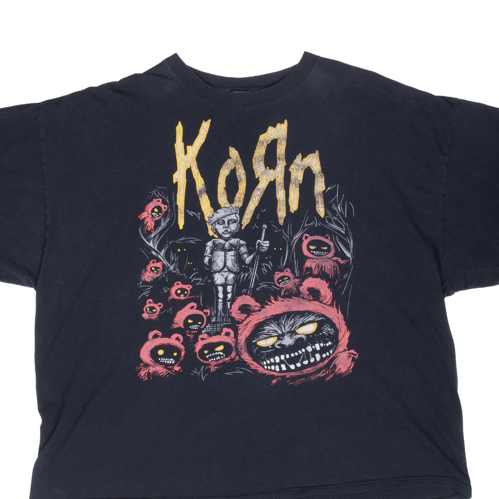 Vintage Korn 2000S Tee Shirt Size 2XL