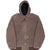 Vintage Carhartt Brown Hooded Active Jacket J131Cht 2004 Size Medium