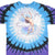 Vintage Tie Dye Led Zeppelin Liquid Blue Tee Shirt 1990S Size Large 