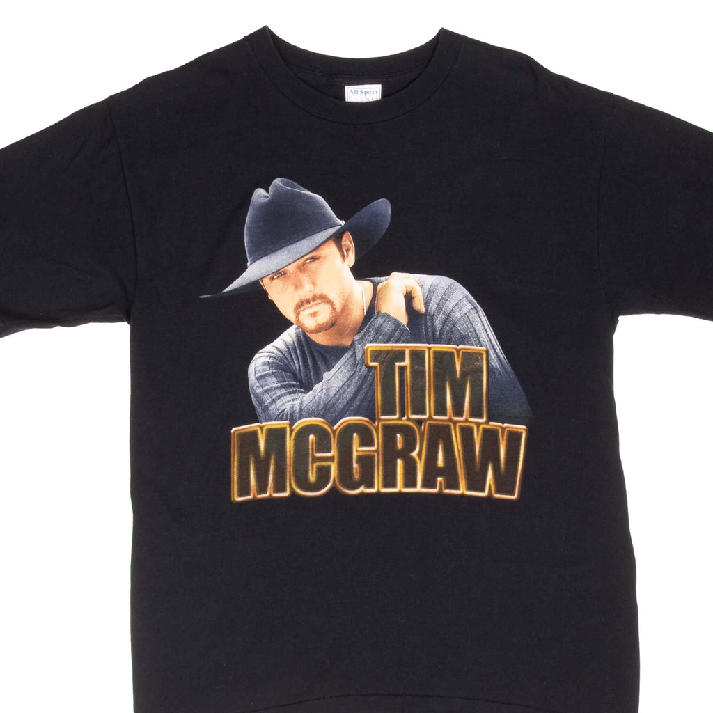Vintage Tim McGraw Tour 2000 Tee Shirt Size Large