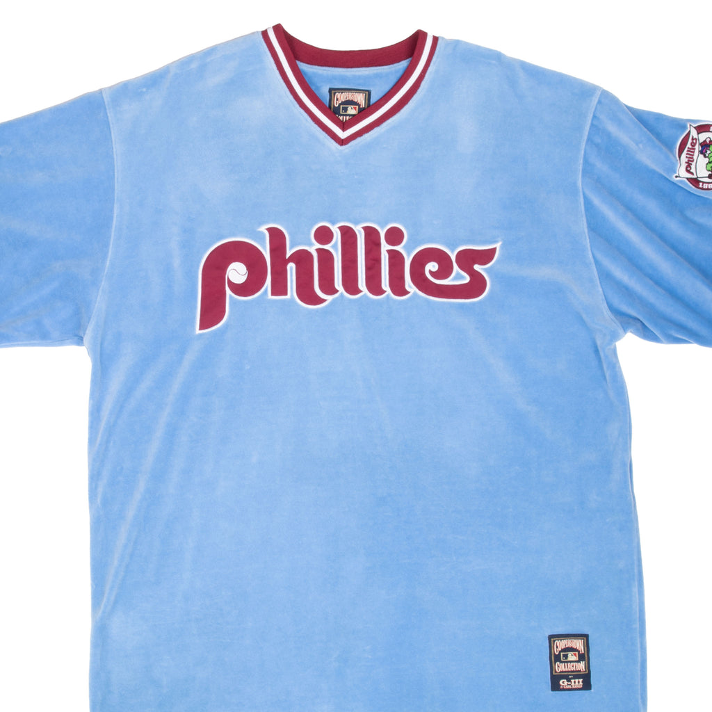 Vintage Mlb Philadelphia Phillies 1980 World Champion Collection Jersey 1990S Size XL