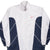 Vintage Nike Big Swoosh White Blue Windbreaker Jacket 1990S Size Large