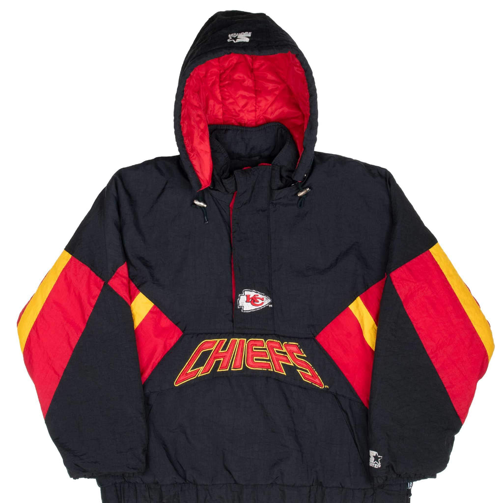 Vintage Nfl Kansas City Chiefs Starter Pullover Jacket 1990S Size XL