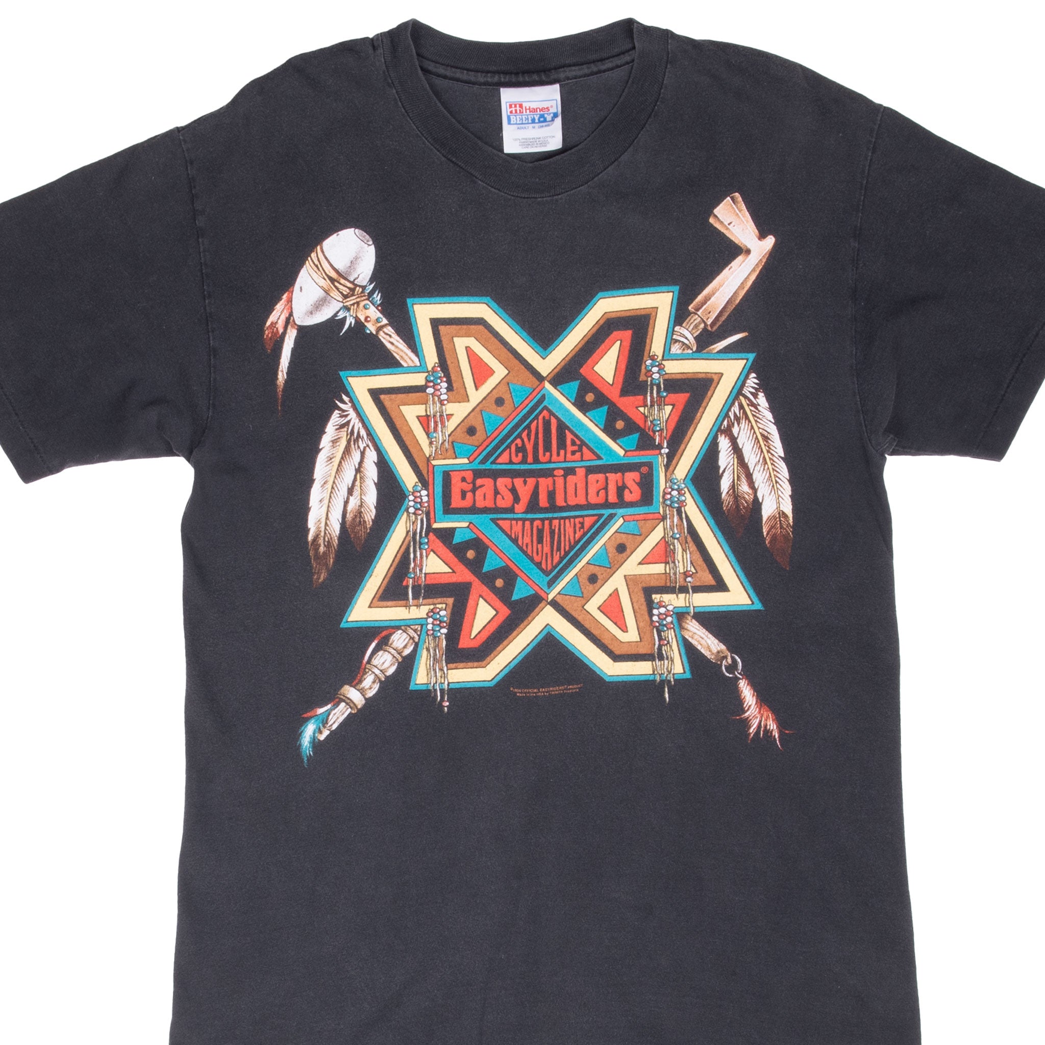 VINTAGE EASY RIDERS CYCLE MAGAZINE TEE SHIRT 1994 SIZE MEDIUM MADE IN USA