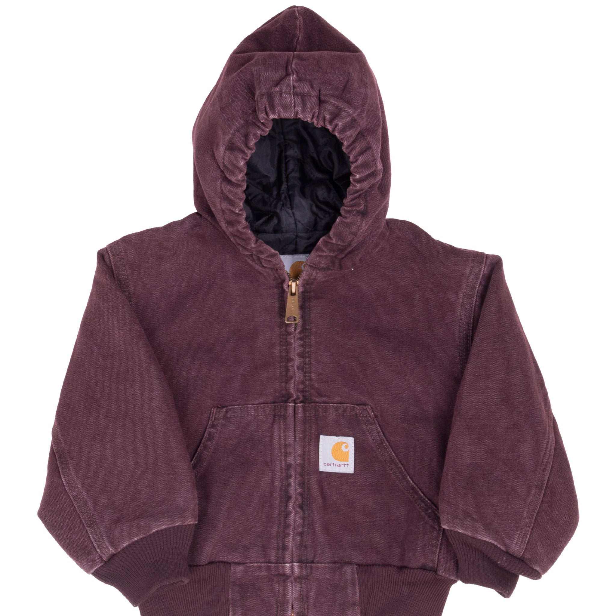 Vintage Carhartt Purple Active Worker Jacket Y30Brg 1990S Size 3T Toddler