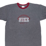 Vintage Nike Athletics Grey Tee Shirt 2000S Size Medium