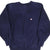 Vintage Blue Champion Small Logo Reverse Weave Sweater 1990S Size Large Made In USA