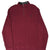 Front of burgundy Polo Ralph Lauren quarter-zip sweater with navy pony embroidery