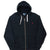 Vintage Ralph Lauren Full Zip Classic Black Hoodie Sweatshirt 1990S Size 3XL Tall