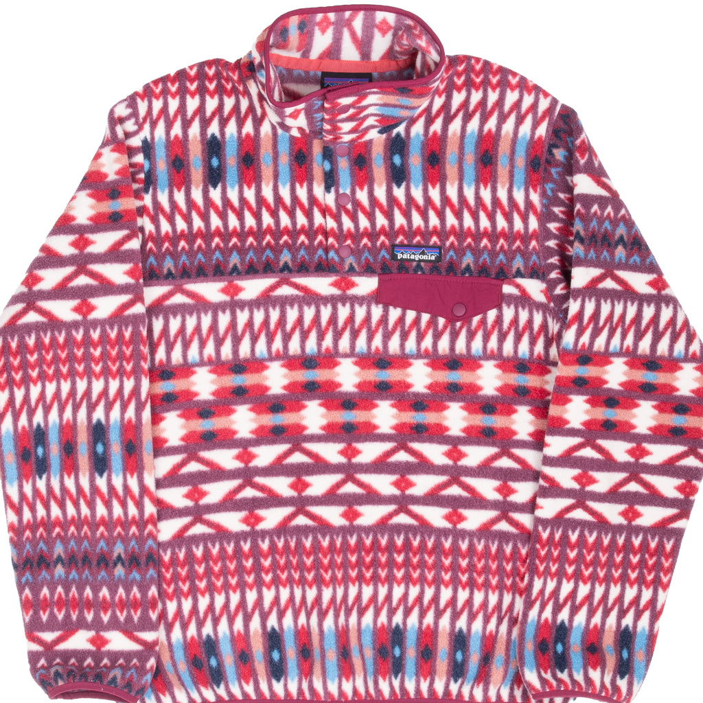 Patagonia Navajo Aztec Snap T Synchilla Womens Fleece Jacket 2018 Size Small

STY25455