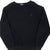 VINTAGE RALPH LAUREN 1990S CLASSIC BLACK CREWNECK SWEATSHIRT LARGE