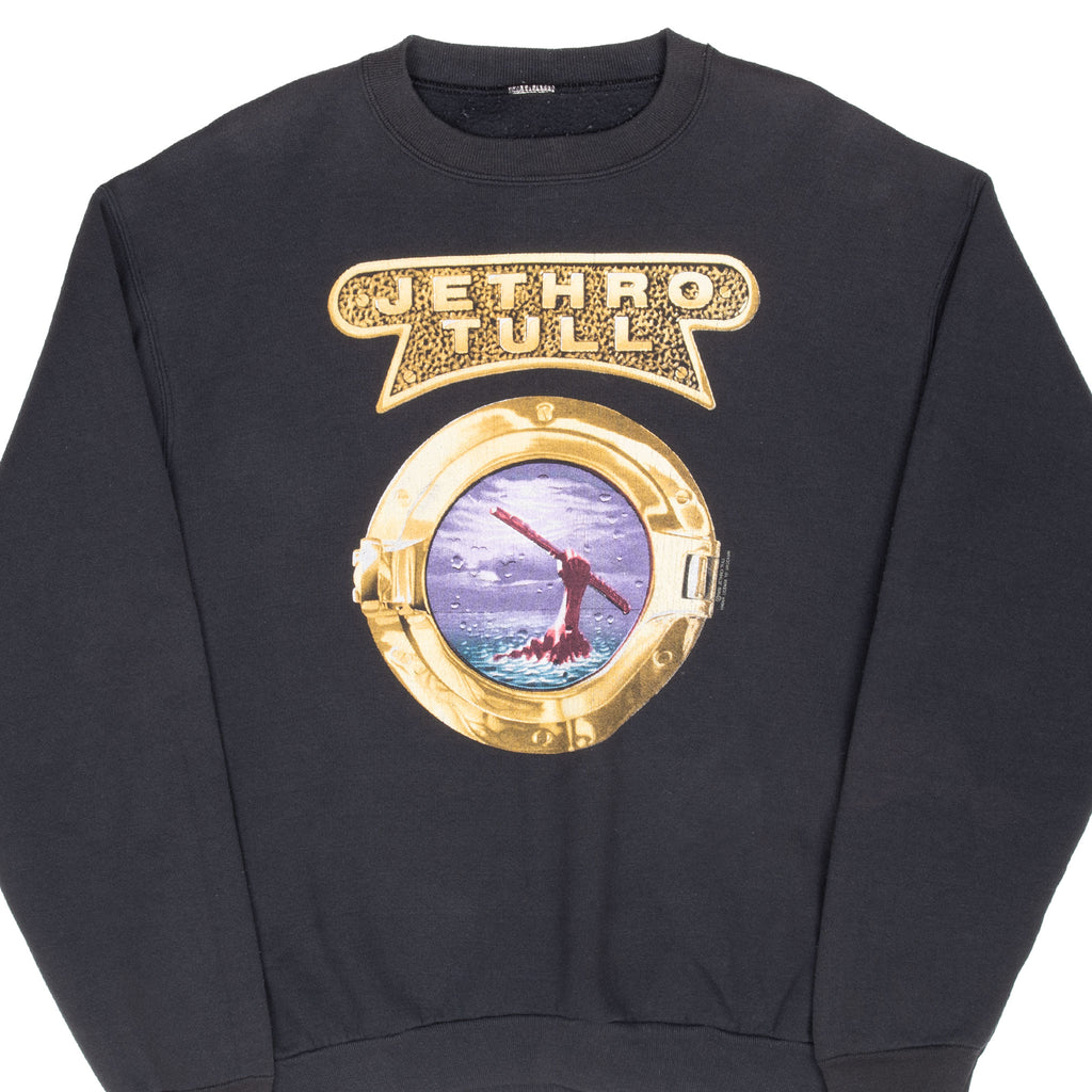 Vintage Jethro Tull Rock Island 1989 Sweatshirt Size XL