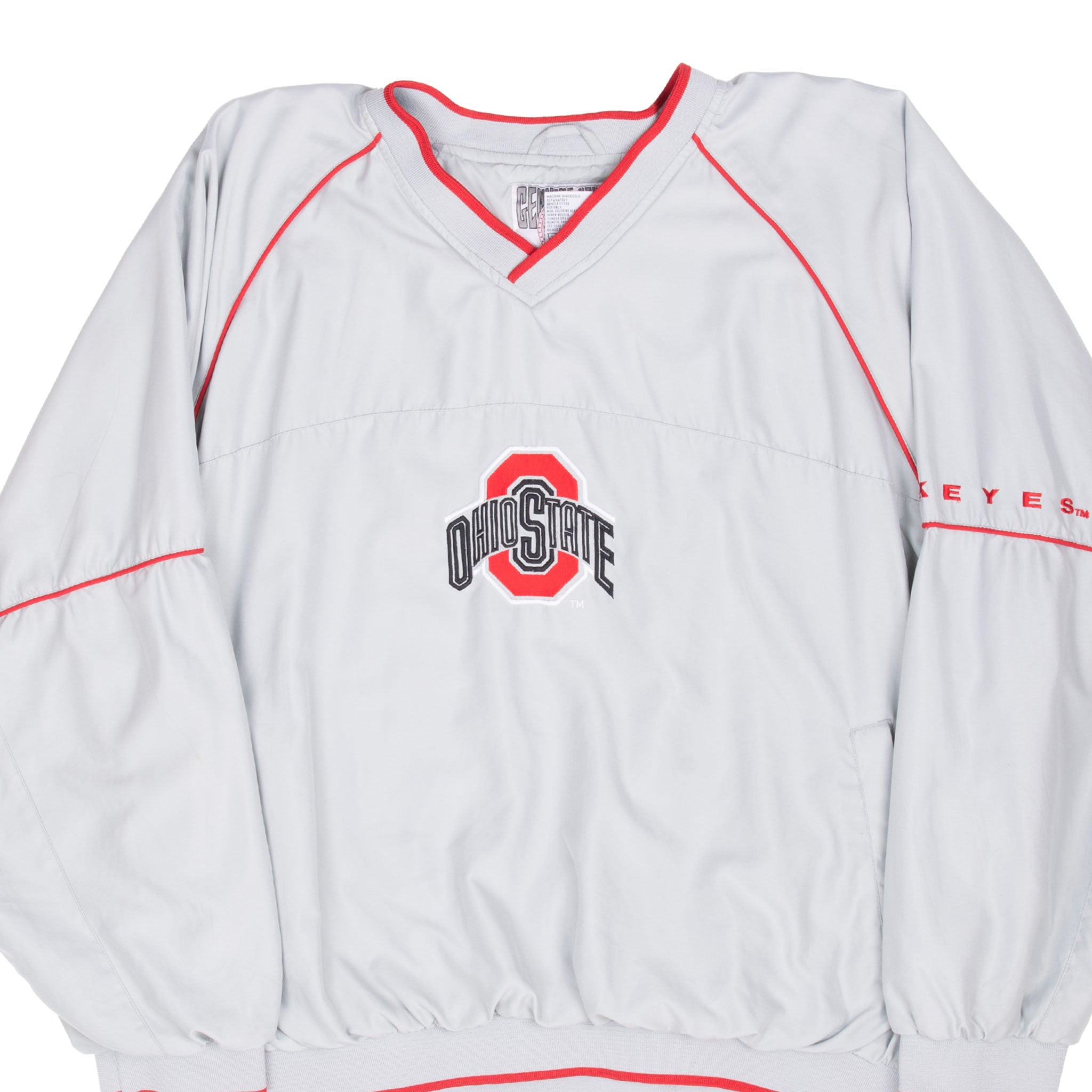 Vintage Ncaa Ohio State Pullover Jacket 1990S Size 2Xl