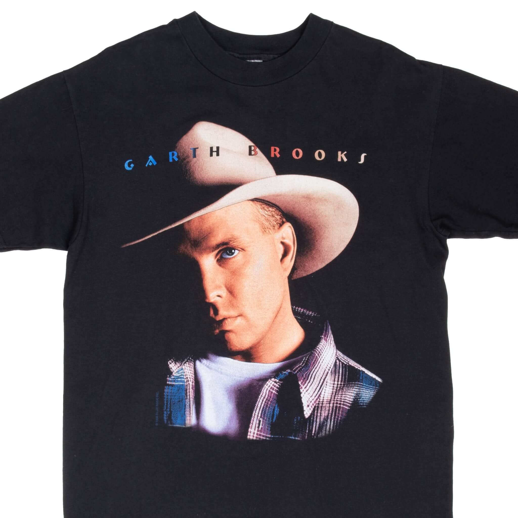 Vintage Garth Brooks 1998 Black Tee Shirt Size Large