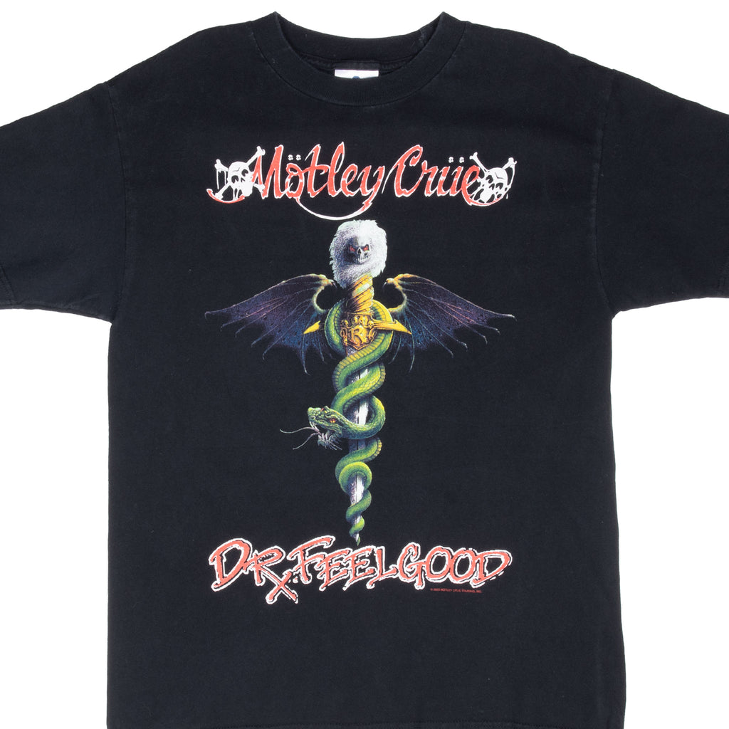 Vintage Motley Crue Dr Feelgood Tee Shirt 2003 Size Medium