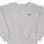 Vintage Nike Classic Swoosh Gray Sweatshirt 1990S Size Medium