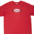 Vintage Nike Athletics Spellout Red Tee Shirt 2000S Size 2Xl