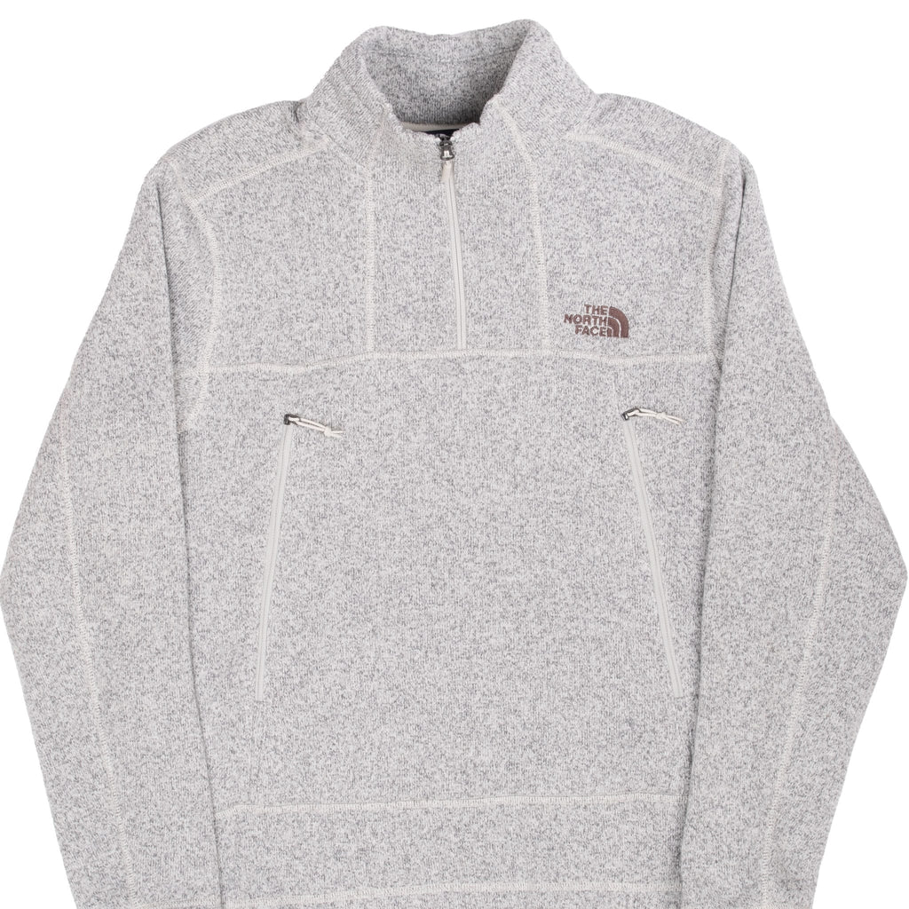 The North Face Grey Gordon Lyons Alpine ¼ Quarter Zip Jacket Size Large