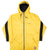 VINTAGE NIKE BIG SWOOSH YELLOW HEAVY RAIN JACKET 1990S SIZE MEDIUM