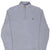 Vintage Polo Ralph Lauren Grey Quarter 1/4 Zip Sweater 1990S Size Medium