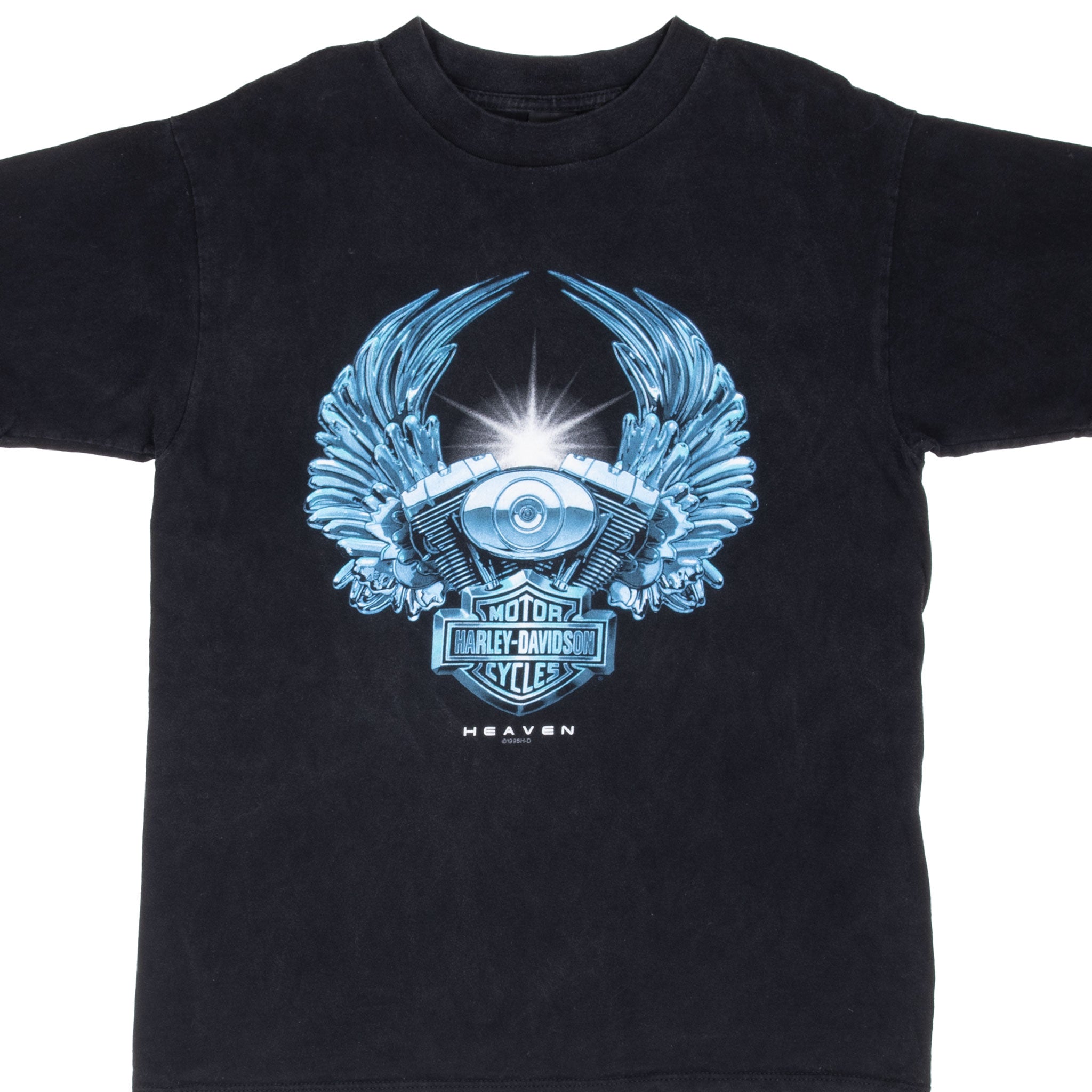 VINTAGE HARLEY DAVIDSON WEST LOS ANGELES 1997 TEE SHIRT LARGE MADE IN USA