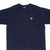 Vintage Nautica Marine Denim Blue Tee Shirt 1990S Size 2XL Made In Usa