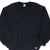 Vintage Russell Athletic Black Blank Sweatshirt 1990S Size Large Made In Usa