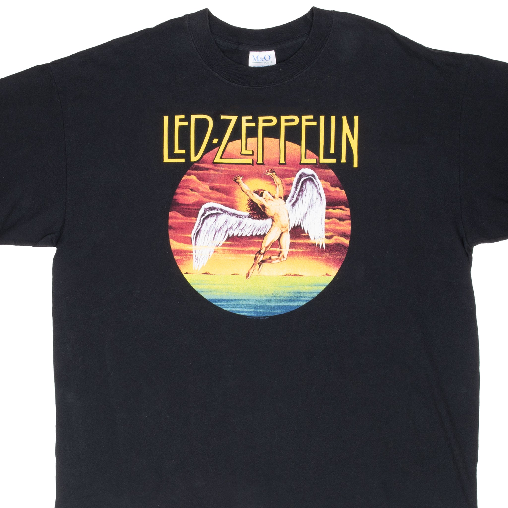 Vintage Led Zeppelin 2004 Black Tee Shirt Size XL