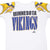 VINTAGE NFL MINNESOTA VIKINGS ALL OVER PRINT TEE SHIRT 1990S XL MADE IN USA