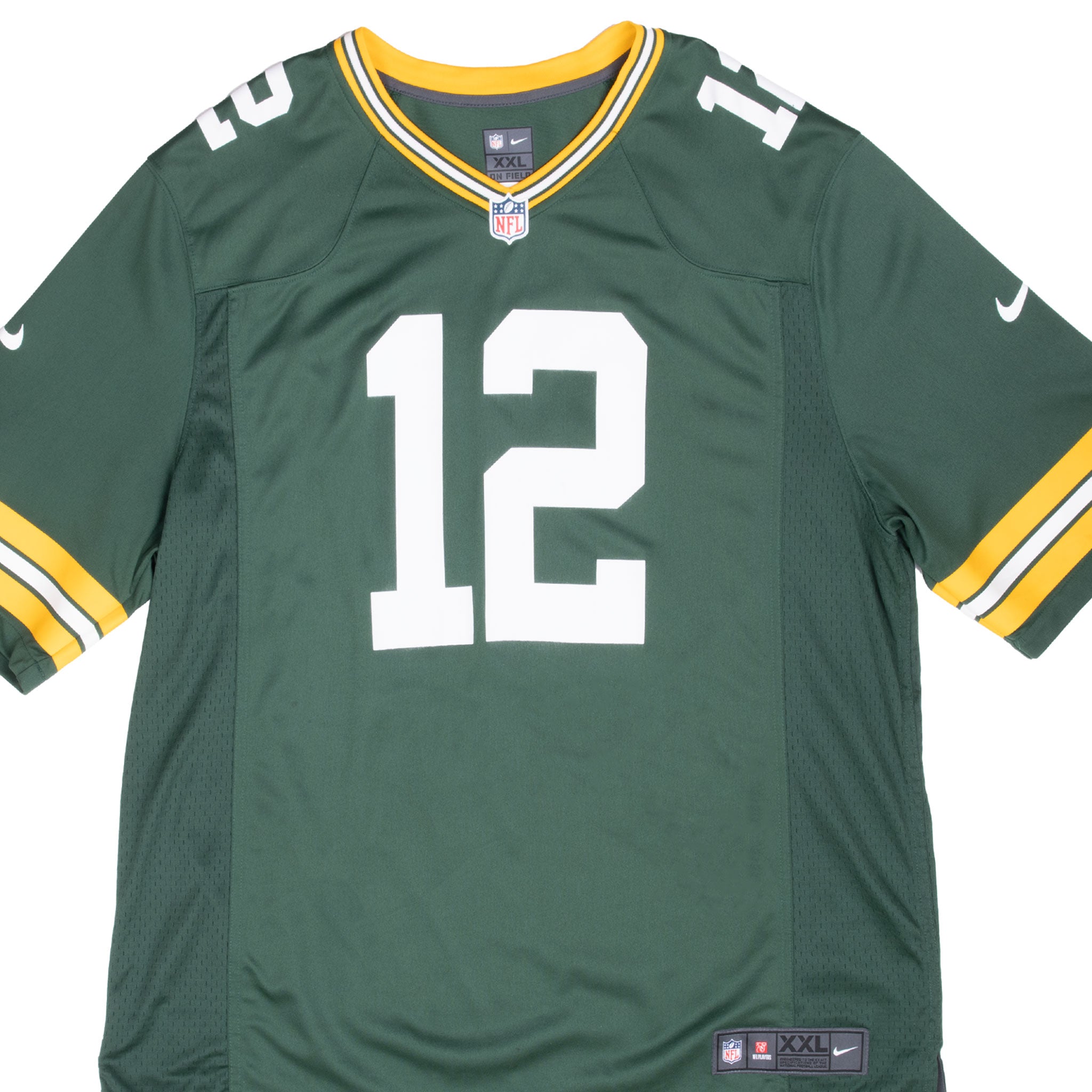 Vintage Nfl Green Bay Packers Rodgers #12 Nike Jersey Size 2XL