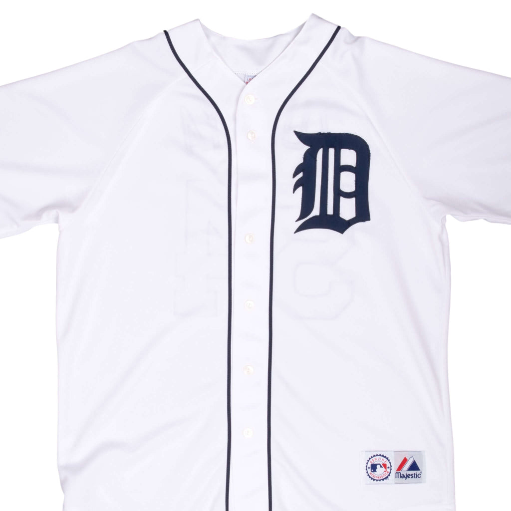 Vintage Mlb Detroit Tigers Zumaya #54 Majestic Jersey 2000S Size Large Made In Usa