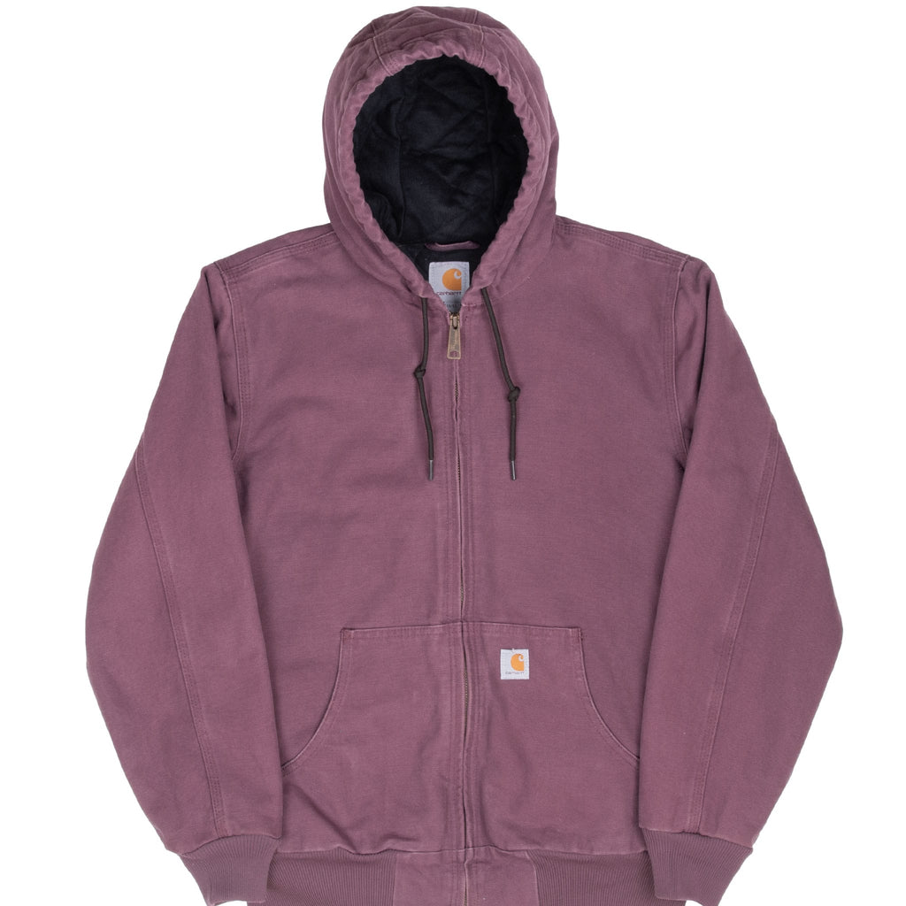 Vintage Carhartt Deep Plum Wj130Dpm Active Jacket 2018 Size Woman Small