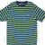 THE HUNDREDS STRIPES TEE SHIRT SIZE LARGE DEADSTOCK