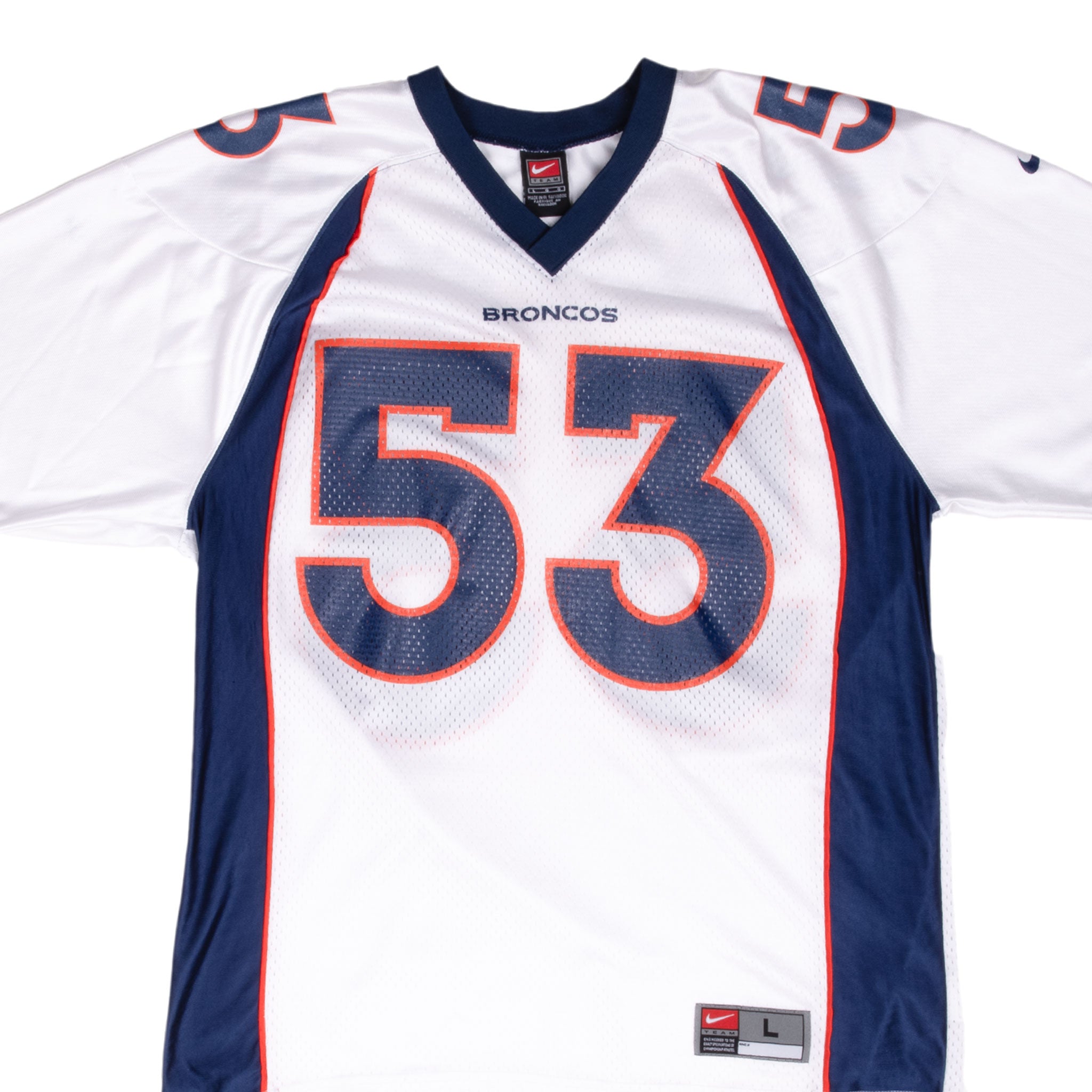 Vintage Nfl Denver Broncos Romanowski #53 Nike Jersey 1990S Size Large