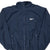Vintage Reebok Navy Blue Windbreaker Jacket 1990S Size Large