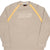 Vintage Beige Nike Swoosh Spellout Crewneck Sweatshirt 2000S Size Medium