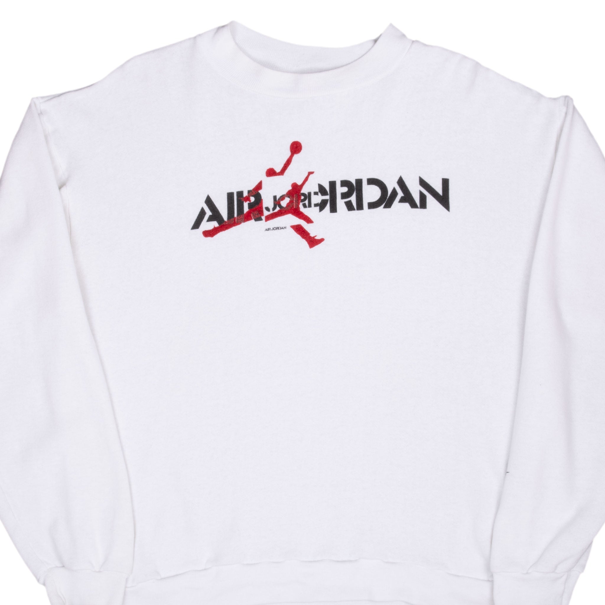 Vintage Nike Air Jordan Sweatshirt 1980S Size XL Youth (18-20) Made In USA