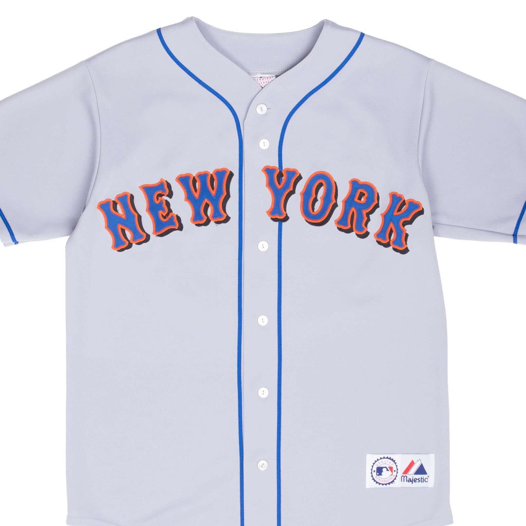 Vintage Mlb New York Mets Beltran #15 Majestic Jersey 2000S Medium Made In Usa