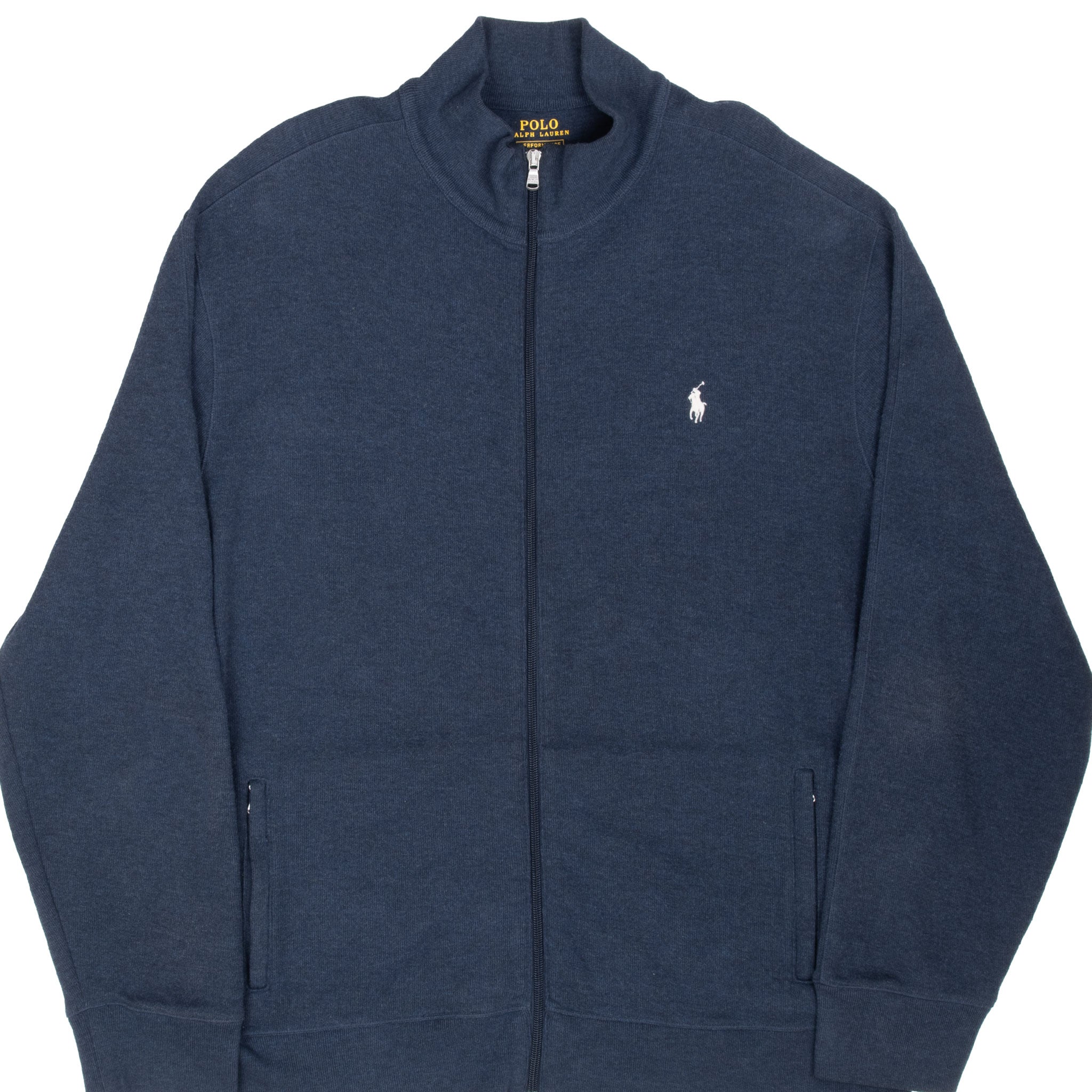 Polo Ralph Lauren Blue Full Zip Sweater Size 2XL