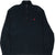 Vintage Polo Ralph Lauren Black Quarter 1/4 Zip Sweater 1990S Size Large