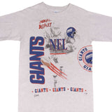 Vintage Nfl New York Giants All Over Print 1994 Tee Shirt Medium Made In USA With Single Stitch Sleeves
