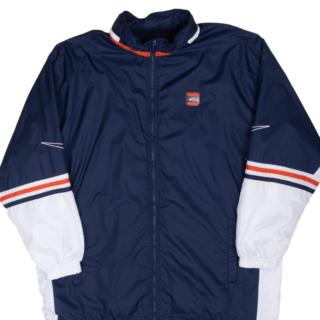 Vintage Nike Blue Windbreaker Windbreaker Jacket 1990S Size XL