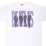 Vintage The Beatles 1995 White Tee Shirt Size XL Made In Usa With Single Stitch Sleeves