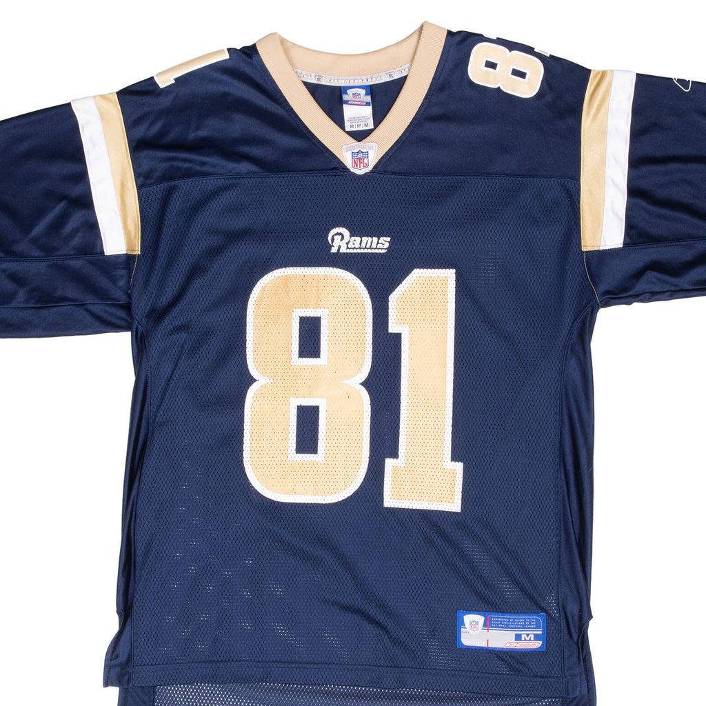 Vintage Nfl St Louis Rams Holt #81 Reebok Jersey 2000S Size Medium