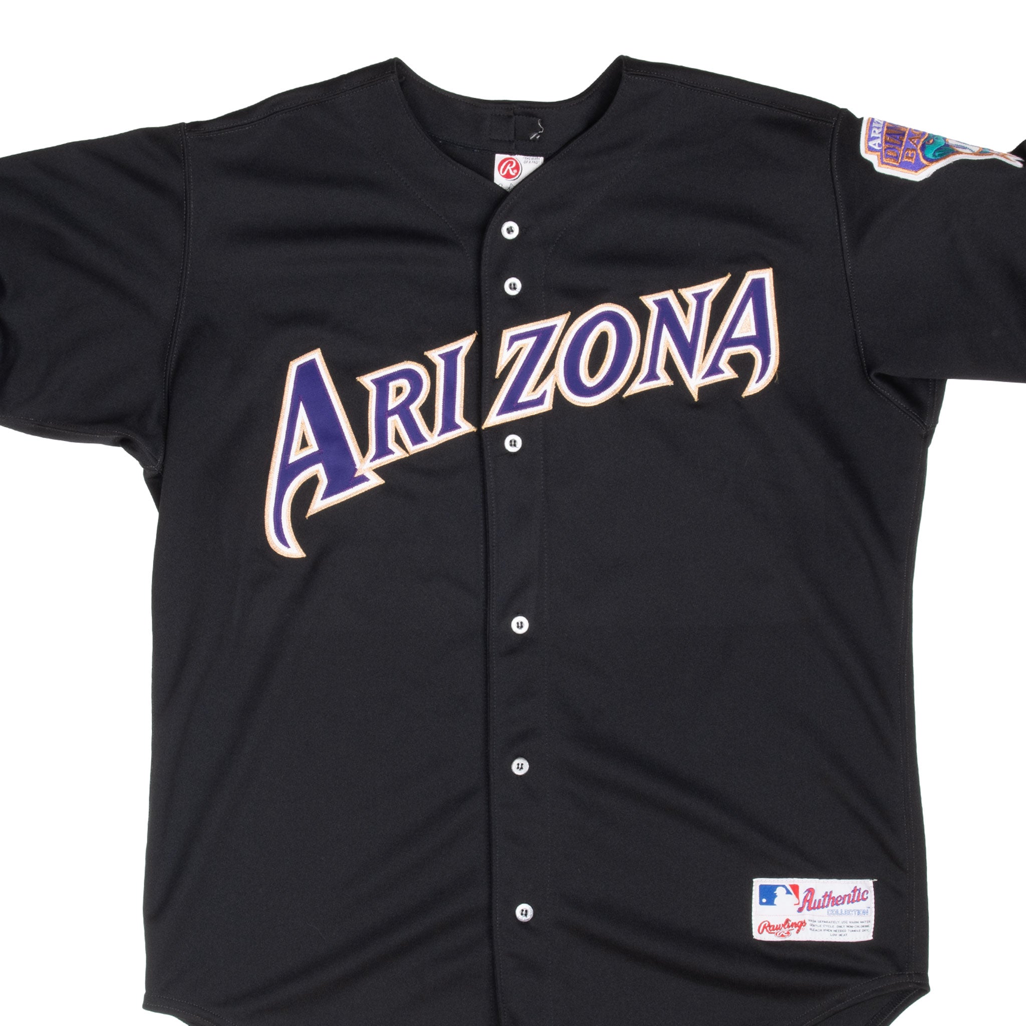 Vintage Mlb Arizona Diamondbacks Rawlings Jersey 1990S Size 48