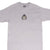 Vintage Stussy Dragon Grey Tee Shirt 1990S Size Large Made In Usa With Single Stitch Sleeves