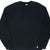 Vintage Russell Athletic Black Blank Sweatshirt 1990S Size Large Made In Usa